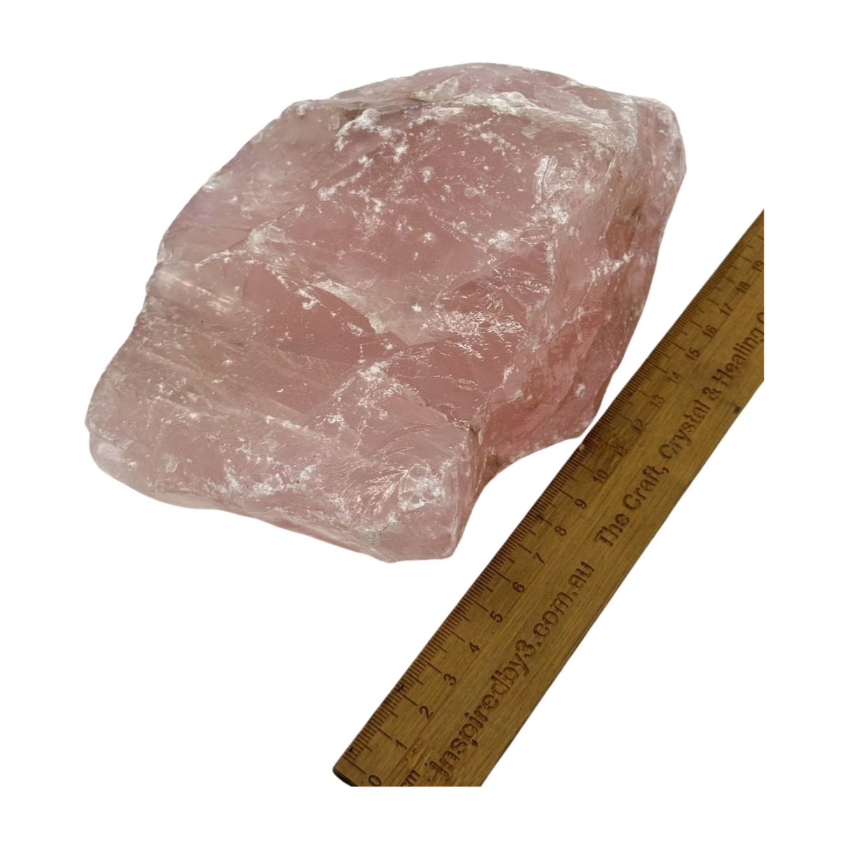 Rose Quartz Chunk 2.116kilo - “I radiate love, beauty, confidence and grace”.