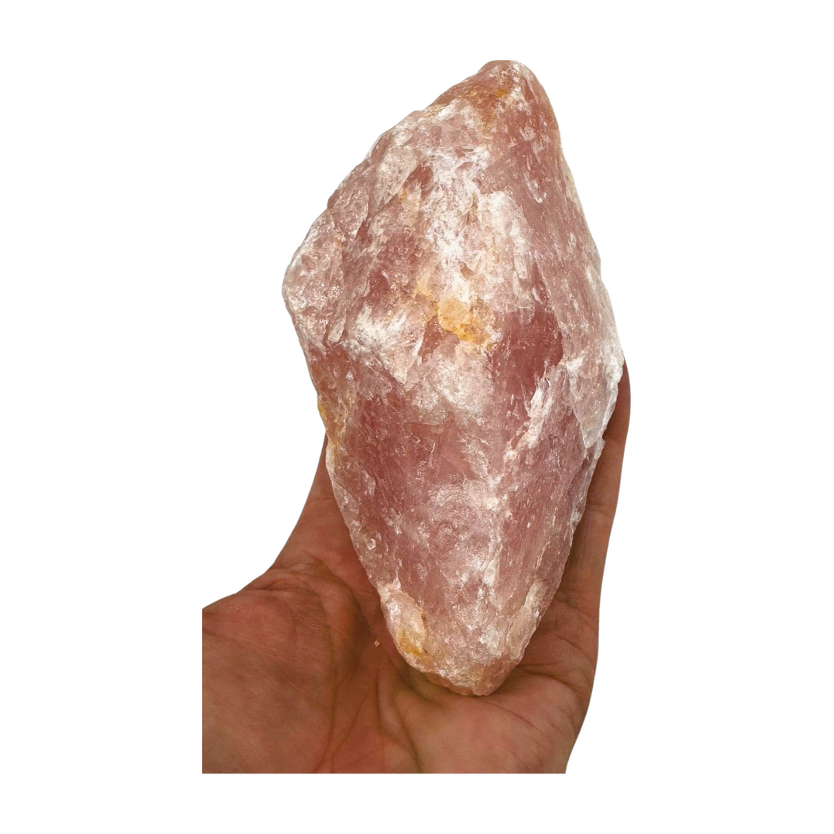 Rose Quartz Chunk 673g - “I radiate love, beauty, confidence and grace”.