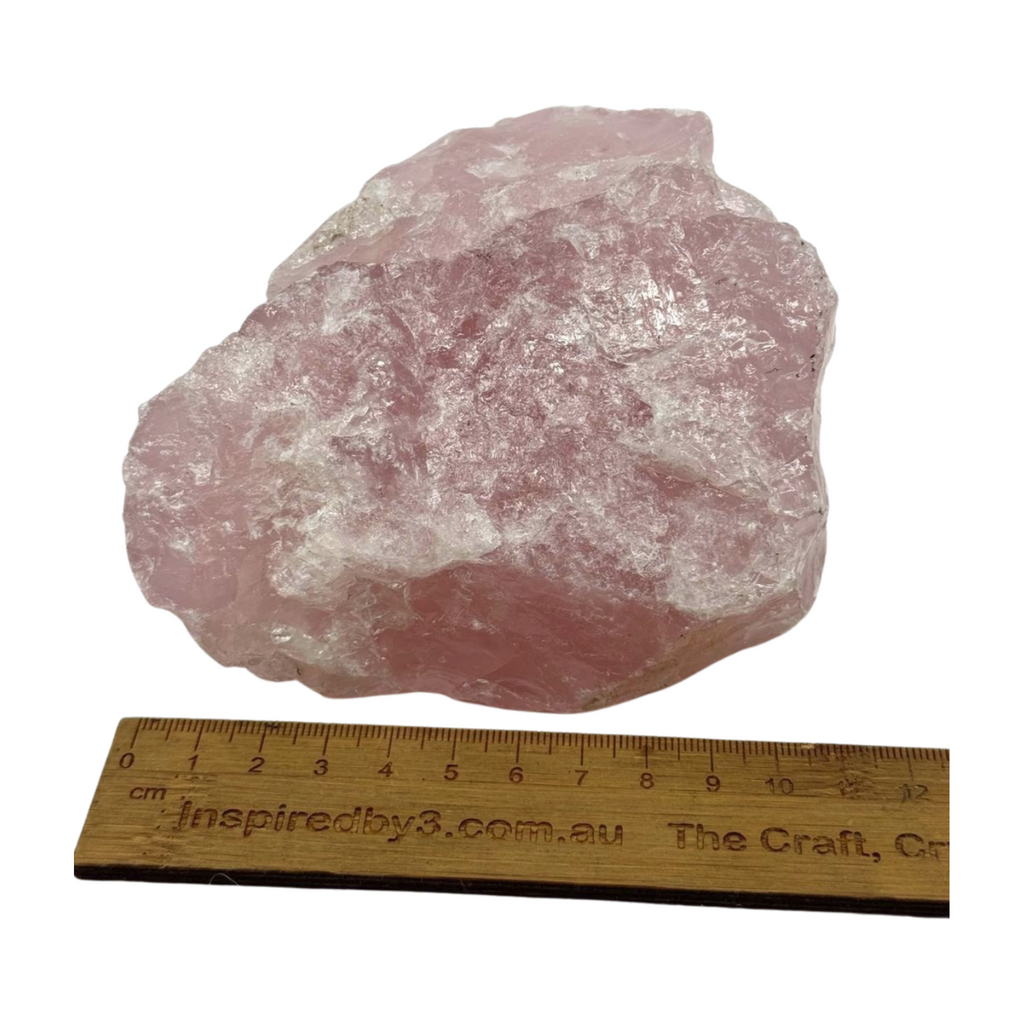 Rose Quartz Chunk 1.013Kilo - “I radiate love, beauty, confidence and grace”.