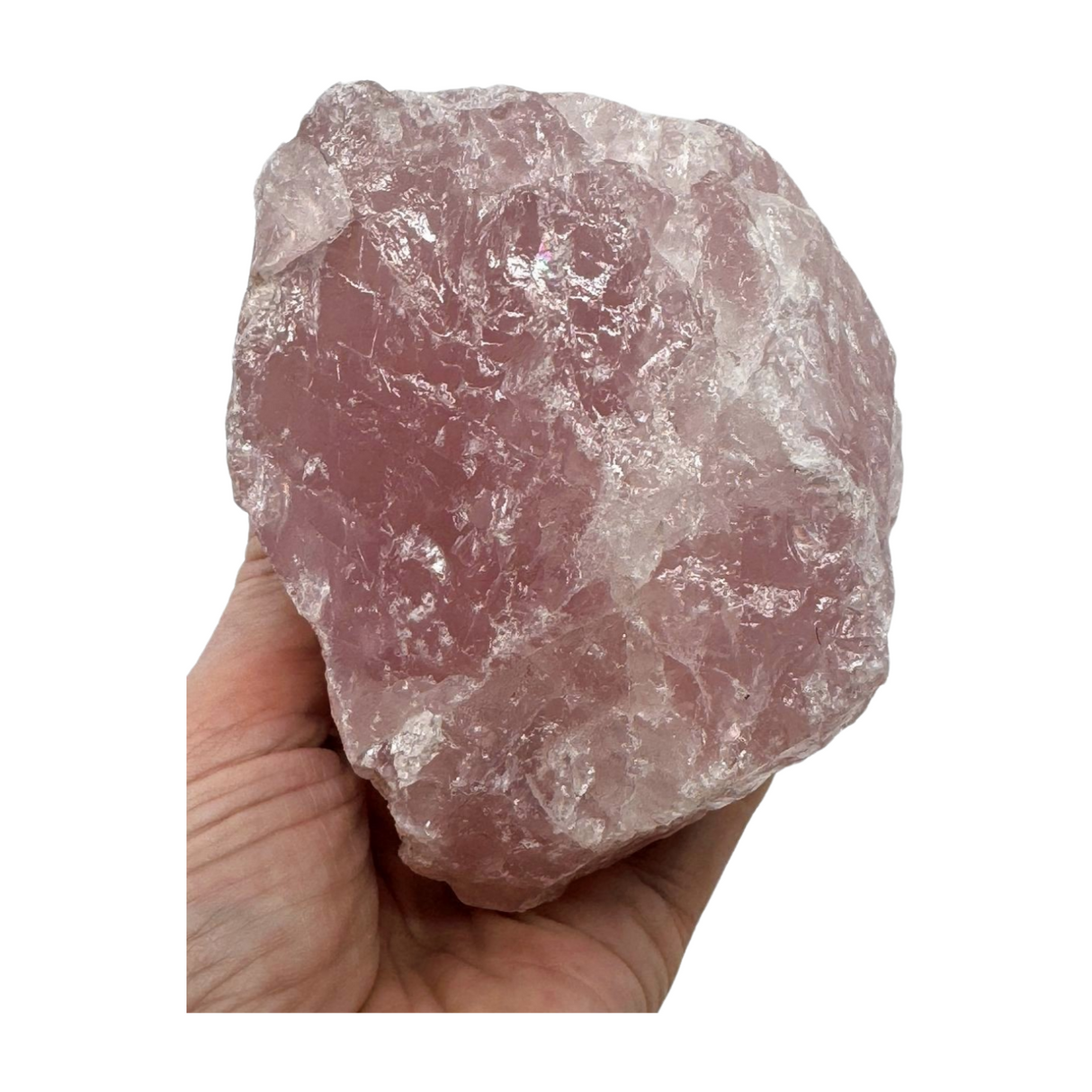 Rose Quartz Chunk 1.013Kilo - “I radiate love, beauty, confidence and grace”.