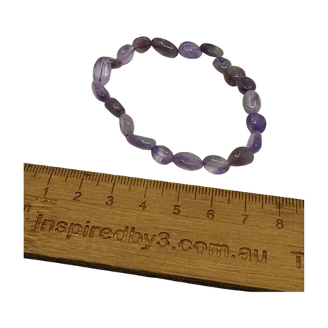 Amethyst Nugget Bracelet - “I trust my intuition and allow it to guide me each day”’