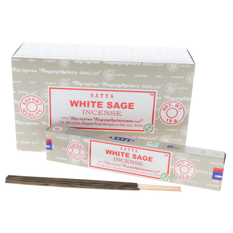 Satya Incense 15g - White Sage