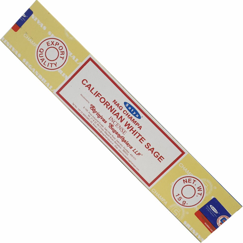 Satya Incense 15g - California White Sage