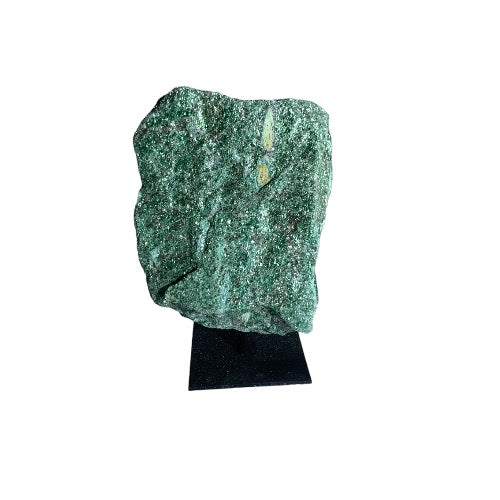 Fuchsite on Stand - "I am a channel for love, light, and wisdom."