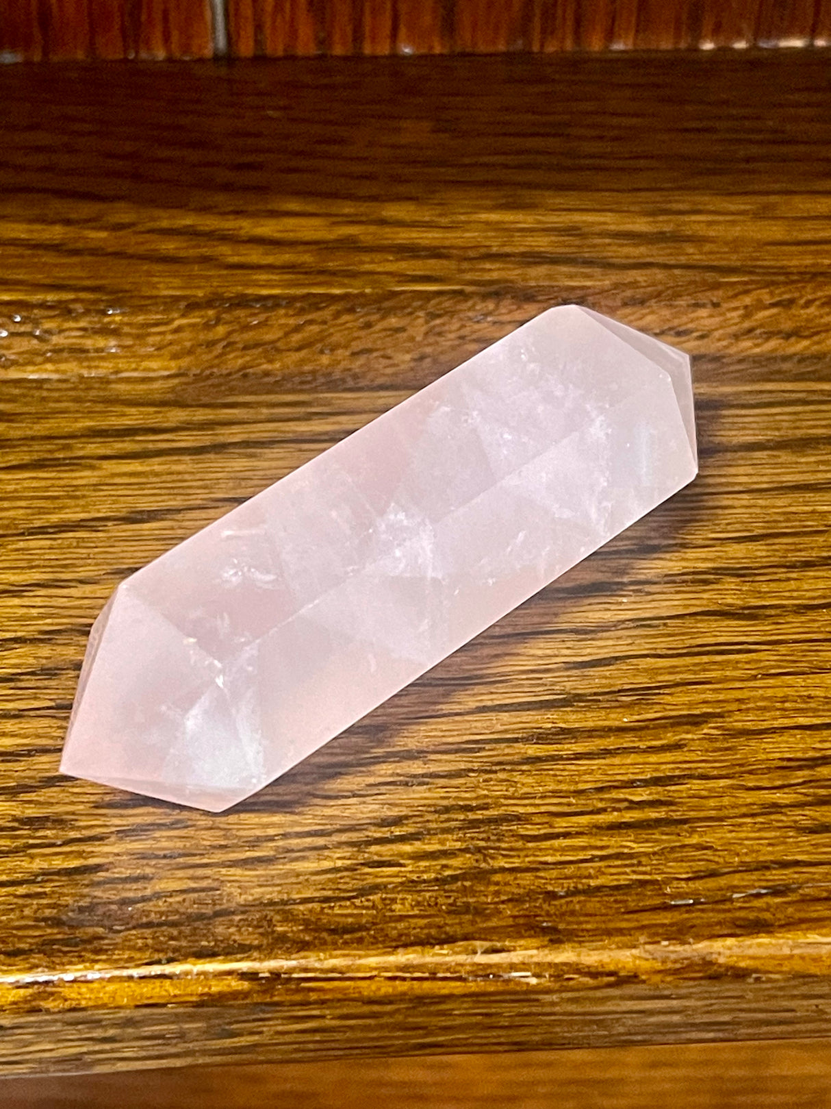 Rose Quartz Double Terminator - Love. Stress Release