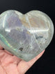 Labradorite Heart 367g - “I welcome change and transformation into my life”.