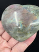 Labradorite Heart 140g - “I welcome change and transformation into my life”.