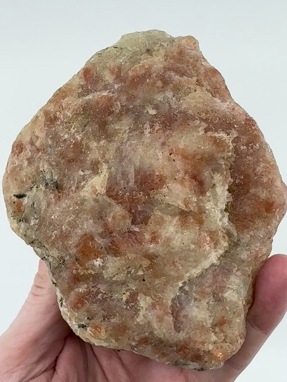 Sunstone Rough Chunk 320g - "I am filled with vibrations of love, light, and joy."