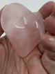 Rose Quartz Puffy Heart  113g - “I radiate love, beauty, confidence and grace”