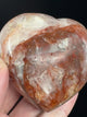 Fire Quartz Heart, Hematite Inclusions  221g - "My thoughts are clear, grounded, and focused."