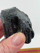 Black Tourmaline Natural Chunk - "I am safe, secure, and protected wherever I go."