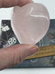 Rose Quartz Puffy Heart  111g - “I radiate love, beauty, confidence and grace”