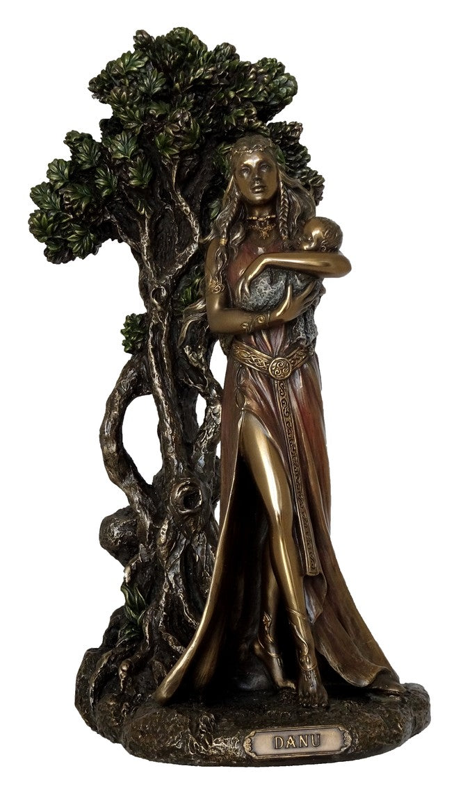 Goddess Danu with Child - Strength. Wisdom. Magic.