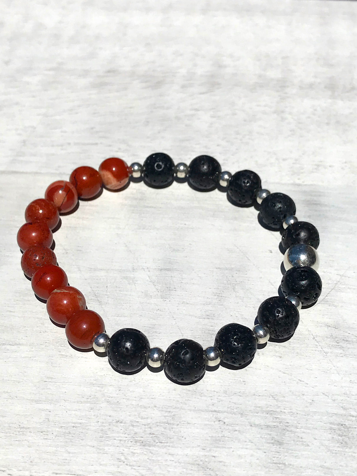 Grounding Bracelet - Red Jasper - Root & Sacral Chakra