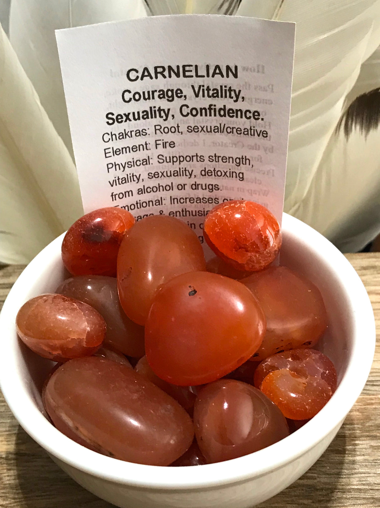 Carnelian Tumbled - Courage