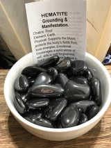 Hematite Tumbled - Grounding & Manifestation