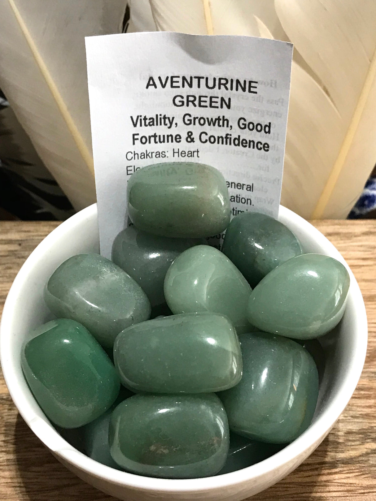 Aventurine Green Tumbled - Growth & Fortune