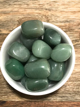 Aventurine Green Tumbled - Growth & Fortune