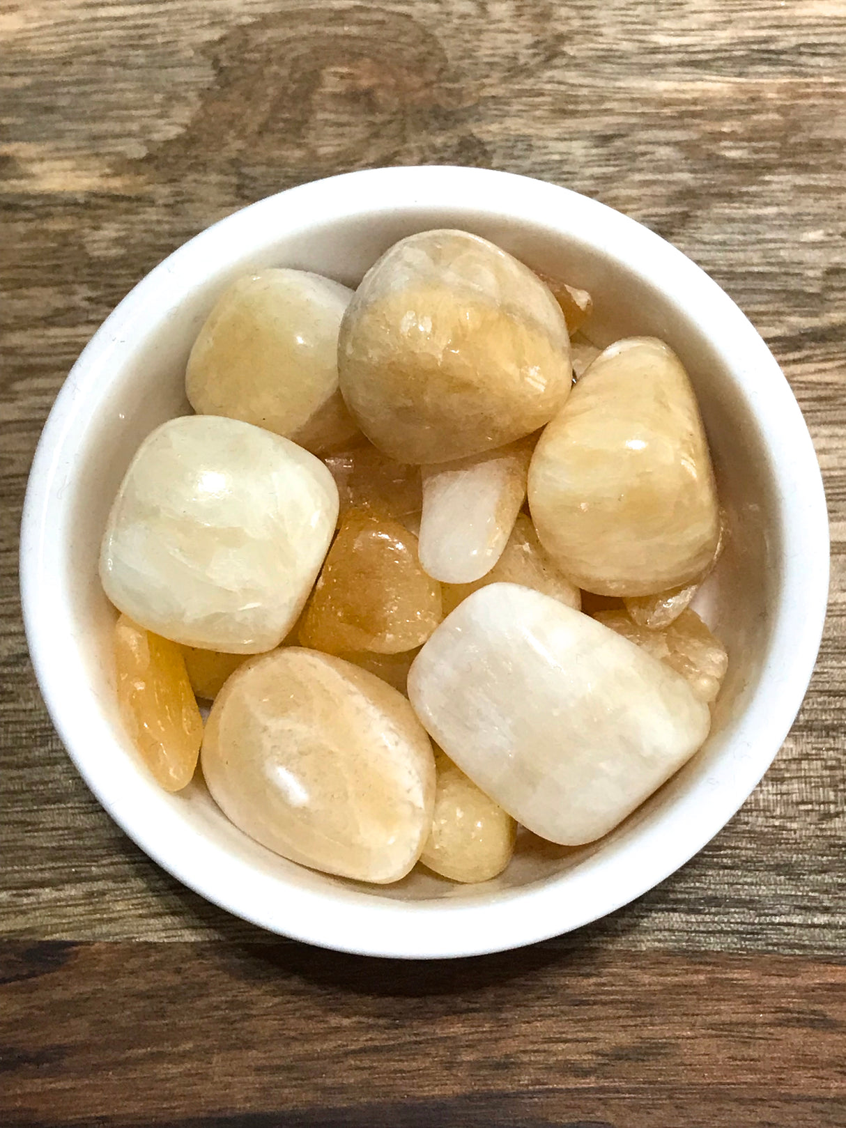 Calcite Yellow Tumbled - Clarity of Insight. Confidence.