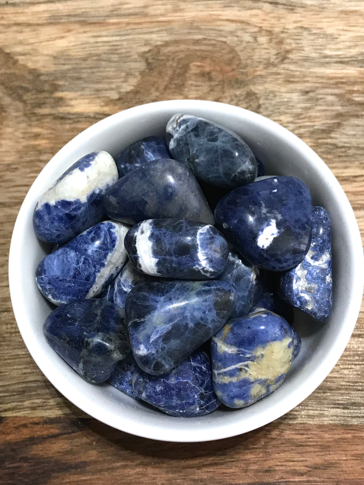 Sodalite Tumbled - Inner Peace. Meditation.