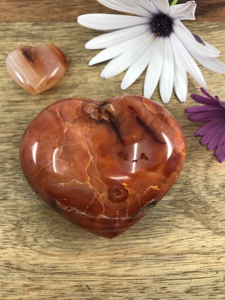 Medium Carnelian Heart on Sale at Inspired By 3 Australia