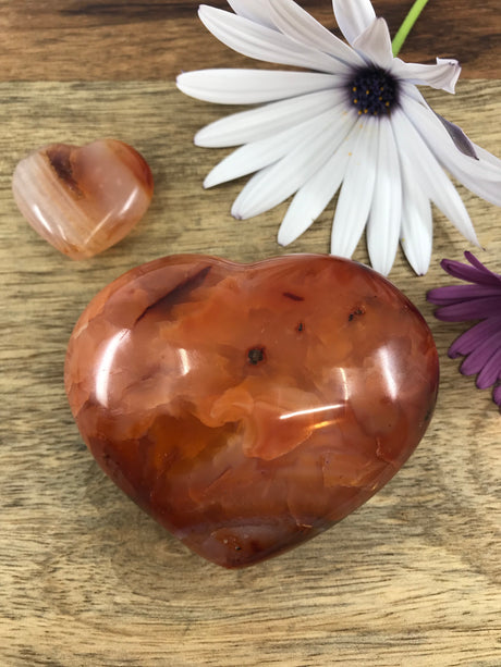 Medium Carnelian Heart on Sale at Inspired By 3 Australia