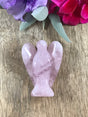 Rose Quartz Angel Carving - Inspired By 3 Australia