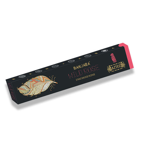 WILD ROSE - Box of Banjara Ethno-Tribal Incense 12x 15g packs