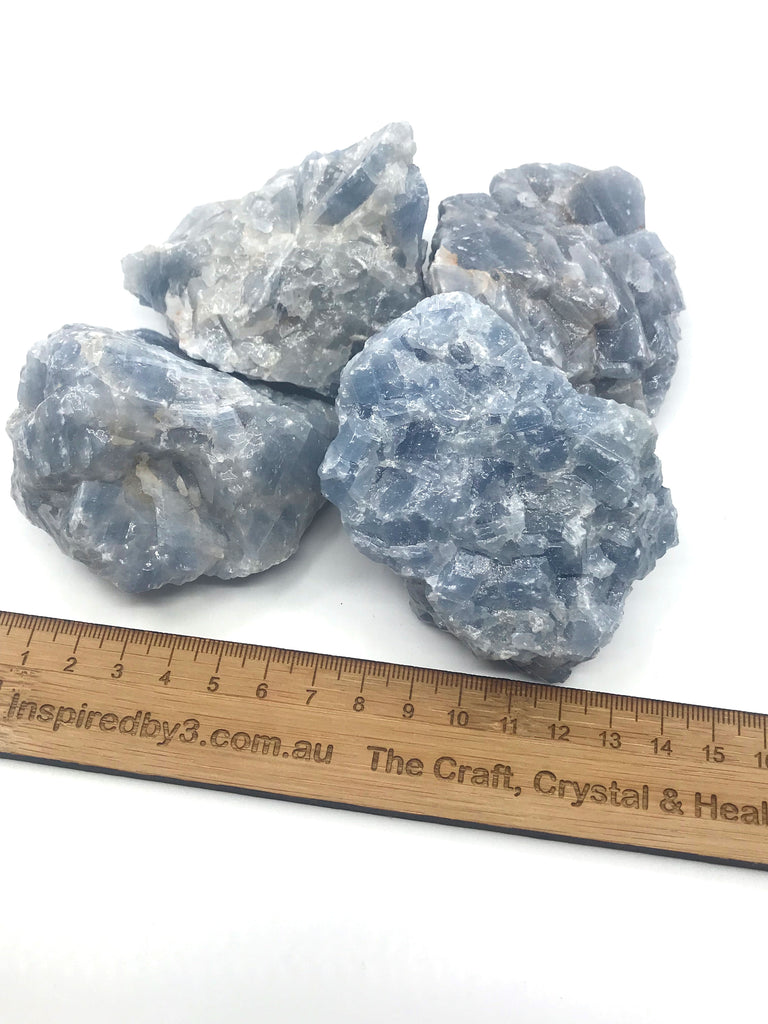 Blue Calcite 7-10cm - Communication. Calming.