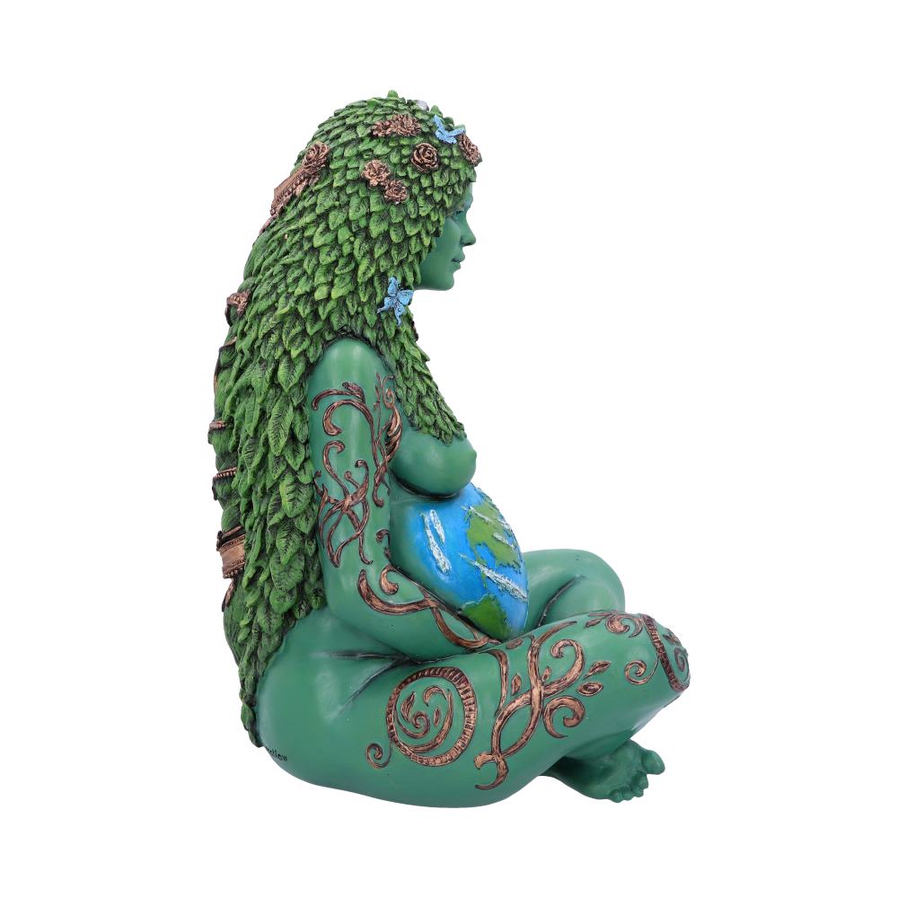 Mother Earth Art Statue Painted  30cm - Available Now