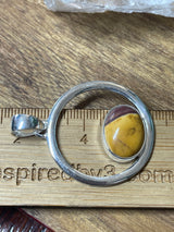 Mookaite Jasper Silver Pendant  - New Experiences