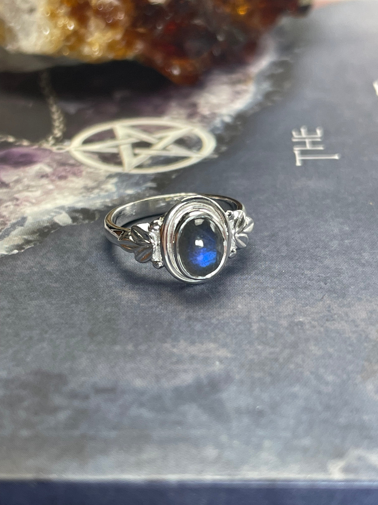 Labradorite Ring Size 6 - Magic & Protection