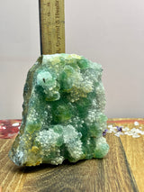 Green Fluorite Specimen 833g - Clearing Energy. Clarity. Memory.