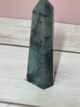 Labradorite Tower 277g - Protection. Magic.