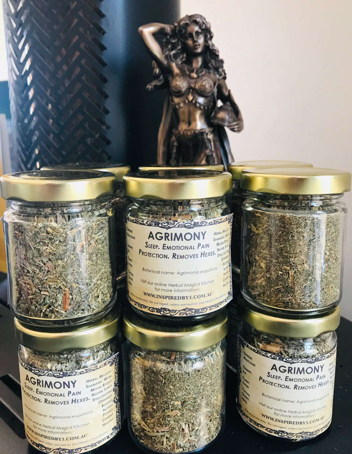 Agrimony - Remove Hexes. Helps Sleep. Inspired By 3 Australia