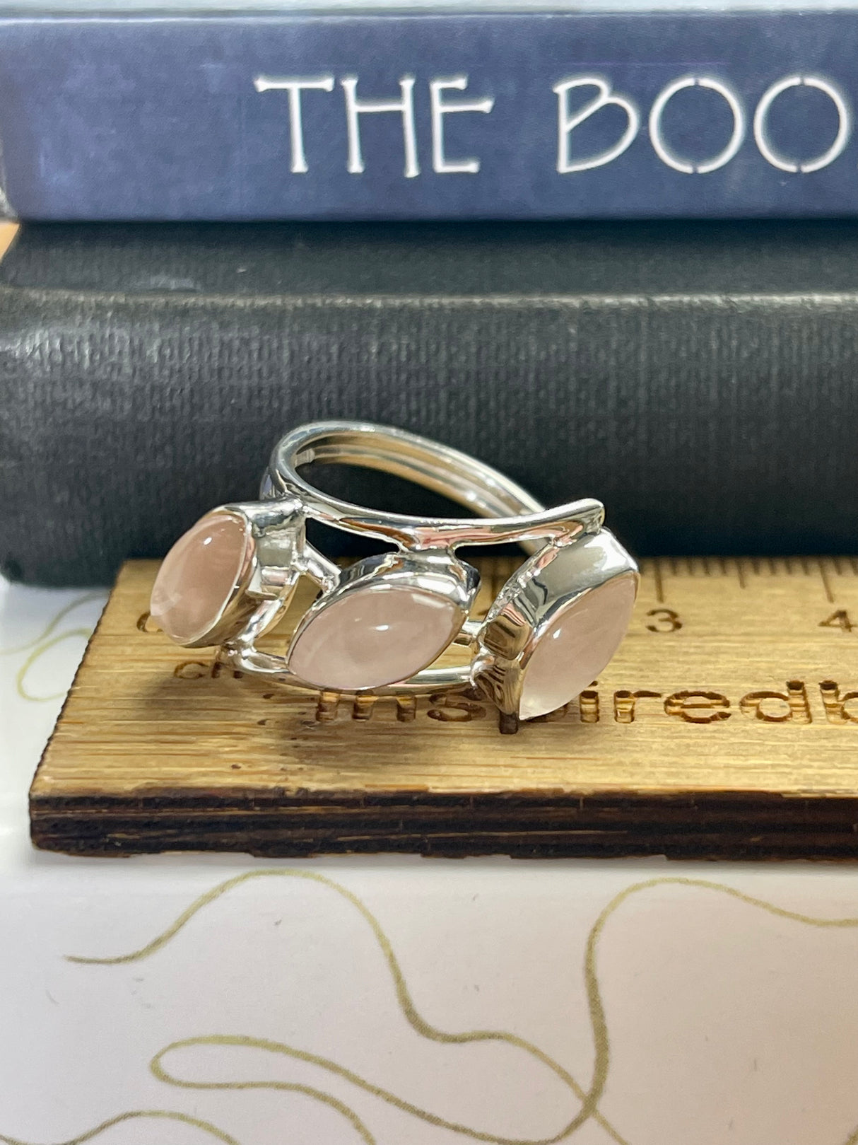 Rose Quartz Ring Size 6 - Love & Self-esteem