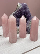 Rose Quartz Point 105-115g - Love and Peace