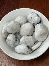 Moonstone, Rainbow Tumbled Large - Inner Peace & Fertility