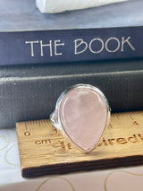 Rose Quartz Ring Size 8 - Love & Self-esteem