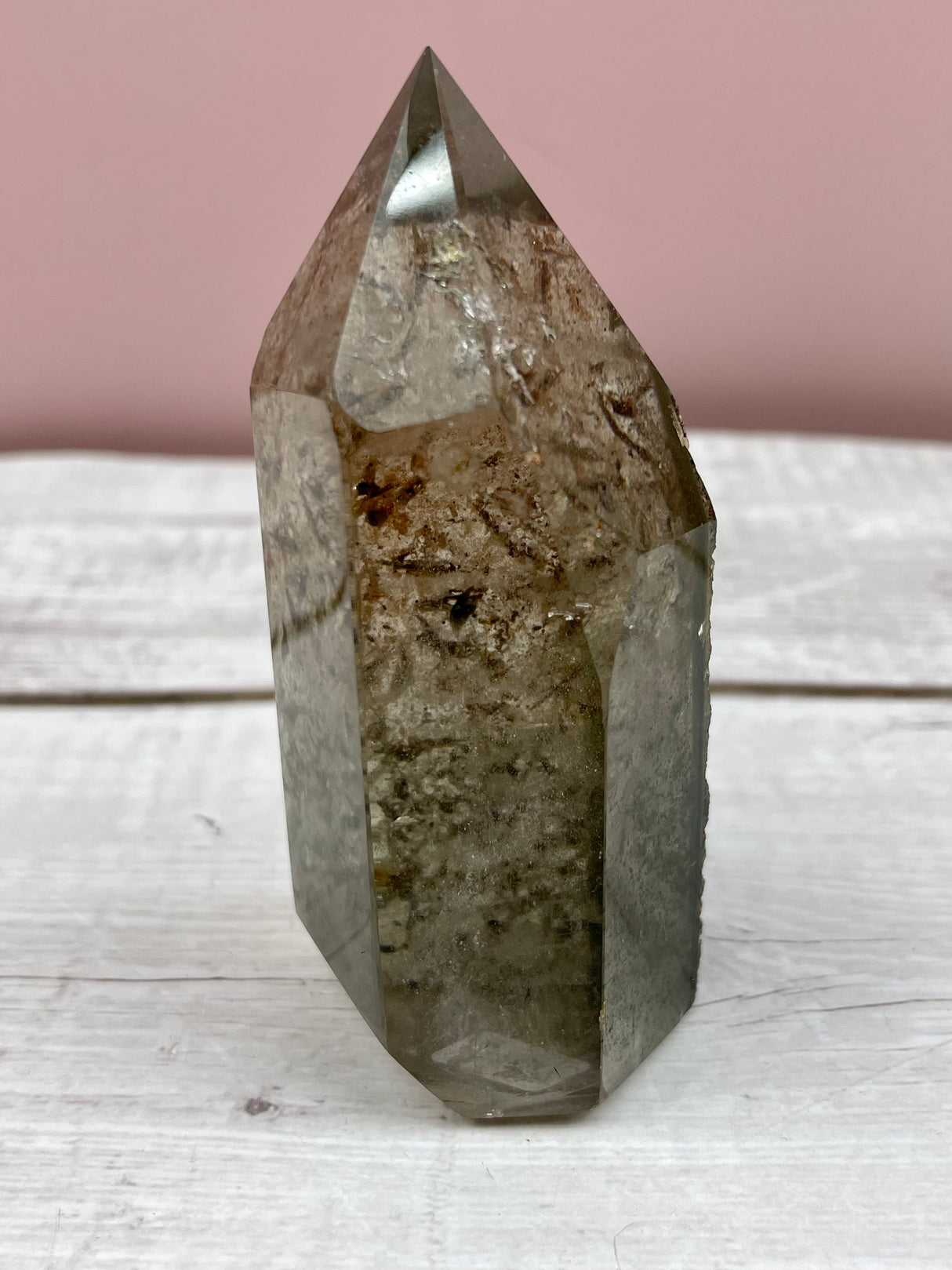 Lodalite Quartz Point 311g - Manifestation. Inner Work.