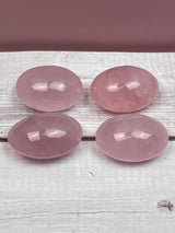 Rose Quartz Palmstone - Love & Peace