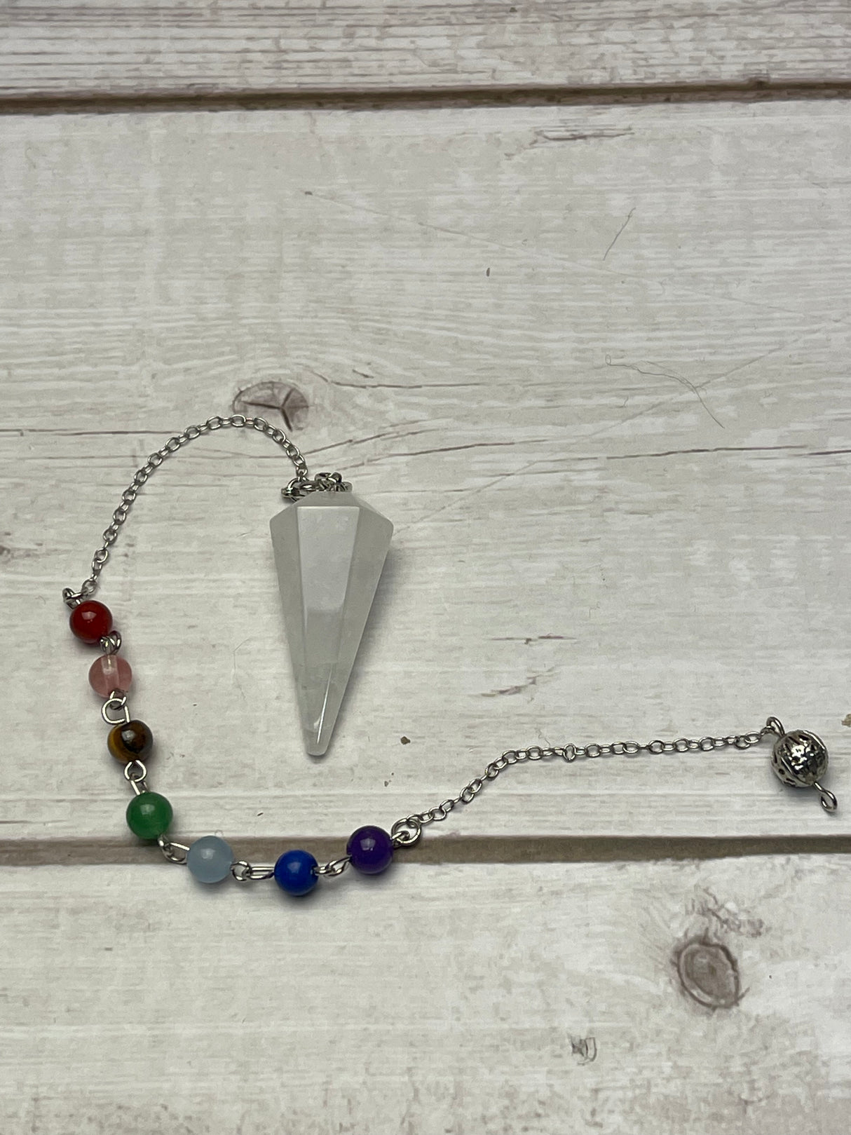 Clear Quartz Pendulum