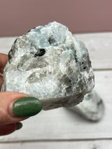 Rainbow Moonstone Natural Chunk 230-260g - Inner Peace & Fertility