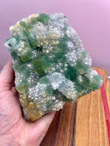 Green Fluorite Specimen 833g - Clearing Energy. Clarity. Memory.