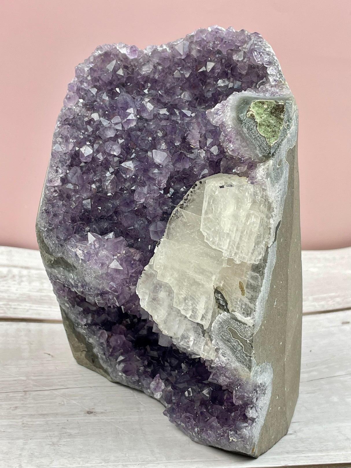 Amethyst Cluster 2285g  #19 - Protection. Intuition. Healing.