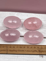 Rose Quartz Palmstone - Love & Peace