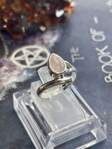 Rose Quartz Ring Size 7 - "I radiate love, beauty, confidence, and grace."