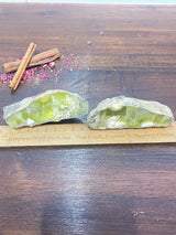 Prehnite Geode Wings #4 346g - Higher Spiritual Planes