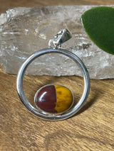 Mookaite Jasper Silver Pendant  - New Experiences