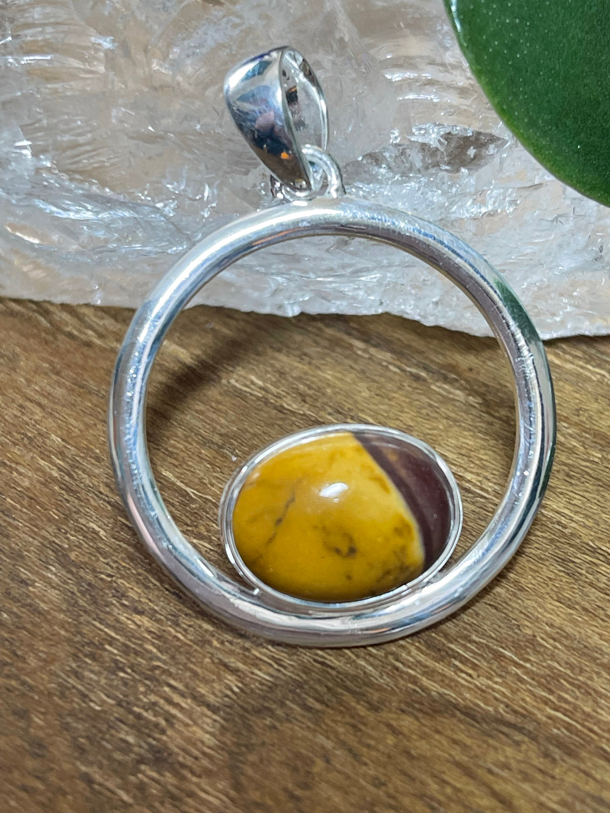 Mookaite Jasper Silver Pendant  - New Experiences